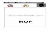 ROF - diresacusco.gob.pe ROF... · El diseño organizacional del Hospital Antonio Lorena del Cusco y el Reglamento de Organización y Funciones, como un sistema continuo de mejoramiento