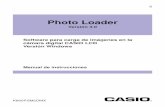 Manual de instrucciones - CASIOsupport.casio.com/storage/es/manual/pdf/ES/001/PLVer30_Win_ES.pdf · de terceras partes que resulten del uso de Photo Loader. ¡Importante! • Las