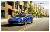 Toyota Corolla 2017 eBrochure (en español) · 1. Ver nota XX en la sección de avisos legales. Interior del SE en color Vivid Blue mixed media con el Paquete Premium disponible.