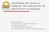 Fertilidad del suelo y balance de nutrientes en ...agroecologia.net/recursos/eventos/2015/seminario-lugo/presentaci... · Fertilidad del suelo y balance de nutrientes en ... Falta