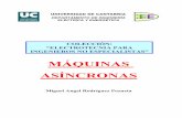 MÁQUINAS ASÍNCRONAS - Junta de Andalucía · En una máquina asíncrona trifásica de jaula de ardilla la caja de bornes tiene seis terminales, correspondientes a los extremos de