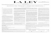 LA LEY - catedraprofesormaza.com.arcatedraprofesormaza.com.ar/Novedades/UBA Derecho - Posgrado... · damental del derecho protectorio, en tanto ... laboral en Argentina La creación