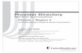 Provider Directory - UnitedHealthcare Community … · Provider Directory Directorio de proveedores Florida – Region 3 UnitedHealthcare Health & Home Connection™ ... necesite
