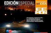 EDICIÓNESPECIAL DEFENSA alDÍA - Ministerio de … · situación: combate del fuego para salvar vidas, ... la CONAF con las Brigadas de Refuerzo de Incendios Forestales del Ejército