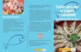 La legislación europea y española OBLIGA a Comer … · La legislación europea y española OBLIGA a que los productos de la pesca no se pongan a la venta con parásitos visibles.