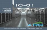 IG-01 - RG Systems€¦ · inerte IG-01 lo convierten en uno de los equipos más competitivos para ... Supera el uso de restrictores u otros meca-nismos de control de flujo –válidos