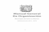 Manual General De Organización - Gobierno del …transparencia.tamaulipas.gob.mx/wp-content/uploads/... · 1 CONTENIDO . MENSAJE DEL PRESIDENTE MUNICIPAL 3 1. INTRODUCCIÓN 5 1.1.