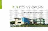 PERFIL DE LA EMPRESA - FRAMECAD Ltdes.framecad.com/downloads/brochures/Spanish/Profile Spanish LR.pdf · de fabricación es como la impresora que se conecta a la computadora, ...