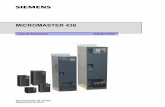 430 PLi sp 0705 - Siemens AG · La lista de parámetros contiene la descripción de todos ... puede pedirlo a través de su oficina Siemens bajo la ... precios y condiciones.