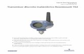 Transmisor discreto inalámbrico Rosemount 702 - … · Información para hacer un pedido de l transmisor discreto ... (para utilizarse con el sensor TraceTek Fast Fuel o con el cable