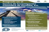 Centro de Investigación Cientíﬁca de Yucatán, A.C. · de agosto de . MAESTRÍA EN MATERIALES POLIMÉRICOS