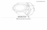 Manual del usuario QUATIX® 5 - static.garmin.comstatic.garmin.com/pumac/Quatix5_OM_ES.pdf · Contenido Introducción ..... 1 Descripción general del dispositivo ..... 1