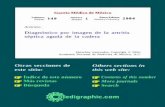 Diagnóstico por imagen de la artritis séptica aguda de … · articulaciones en imagen Madrid, España: Marbán Libros, S.L.; 1998, pp. 649-716. 5. Bennett OM, Namnyak SS. Acute