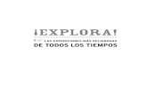 ¡Explora! - Ediciones Siruelasiruela.com/archivos/fragmentos/MaquetaExplora1-13.pdf · Los hermanos Montgolﬁ er lanzan al aire a los primeros pasajeros en un globo de aire caliente.
