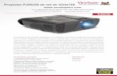 Proyector PJD6350 de red de 1024x768 - arrobaperu.comarrobaperu.com/pdf_especificaciones tecnicas_viewsonic/proyector... · tiene un diseño inteligente, hace la diferencia en ...