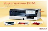Línea sistema ELISA - High quality in vitro diagnostic … · Línea sistema ELISA Soluciones únicas Sus ventajas > Instrumentos para todo tipo de laboratorios, con un volumen desde
