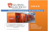 EQUIPAMIENTO ELECTRICO - … · experiencia en el diseño, fabricación y comercialización de equipamiento eléctrico en baja y media tensión. ... TABLEROS DE DISTRIBUCION ELECTRICA