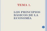 TEMA 1. - iesvandelvira.comiesvandelvira.com/wp-content/uploads/2016/09/Presentación-Tema-1... · TEMA 1. LOS PRINCIPIOS BÁSICOS DE LA ECONOMÍA. 1.ECONOMÍA Y VIDA COTIDIANA. La