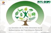La Gestión de la Vida Silvestre en la Gobernanza del ...sib.ambiente.gob.ec/file/TVS/3.- Francisco Prieto-Gobernanza... · especies en peligro de extinción, la vida silvestre protegida