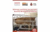 Fundación Produce Sinaloa, A.C. - cofupro.org.mx · Fundación Produce Sinaloa, A.C. Manejo sanitario de ganado bovino de doble propósito litros anuales, se tienen que importar
