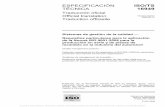 ESPECIFICACIÓN ISO/TS TÉCNICA 16949 - … TS 16949-2002.pdf · traducción oficial en español avalada por el Translation Management Group , que ha certificado la conformidad en