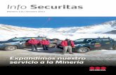 Info Securitas - Líder en Servicios de Protección · Para participar de la revista o enviar comentarios, escribir a info@securitasargentina.com ... imprime con papel certificado