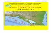 Boletín mensual Sismos y Volcanes de Nicaraguawebserver2.ineter.gob.ni/boletin/2017/09/boletin-1709.pdfBoletín Sismos y Volcanes de Nicaragua. Septiembre, 2017. Dirección General