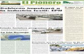 El Pionero · gobierno de Bolivia a privatizar el suministro de agua en Cochabamba, ... desertificación y agotamiento de manantiales de agua potable en el planeta. Estados Unidos,