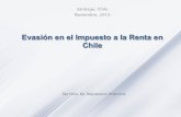 Santiago, Chile Noviembre, 2012 · + Diferencia entre depreciación financiera y tributaria ... Tasa’de’Evasión’del’Impuesto’a’la’Renta’de ... Diapositiva 1 Author:
