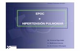 EPOC e HIPERTENSIÓN PULMONARextranet.hospitalcruces.com/doc/adjuntos/HAP en EPOC 27... · 2018-06-05 · Oxigenoterapia Continua Domiciliaria OCD ... Tratamiento con oxigenoterapia