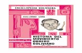 Historia del Movimiento Obrero Boliviano - Marxists ...1923... · de la clase indígena, se reparten las ... La “revolución” anarquista 65 9. Cesáreo Capriles López ... ”El
