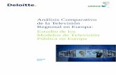 Análisis Comparativo de la Televisión Regional en …³n A continuación, presentamos el informe “Análisis Comparativo de la Televisión Regional en Europa. Una propuesta para