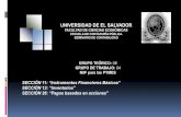 UNIVERSIDAD DE EL SALVADORfiles.seminariodecontabilidad-ues.webnode.es/200000077-4edaf4fd15... · LAS CONDICIONES PARA LA BAJA EN CUENTAS . ... impuestos (no recuperables en su naturaleza)