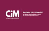 Resultados 2016 // Planes 2017 - cim.mx Asamblea 2017.pdf · • Promover la evolución de la investigación de audiencias para entender la ... Uso y difusión del Glosario en certificaciones