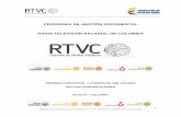 PROGRAMA DE GESTIÓN DOCUMENTAL RADIO …rtvc-assets-qa-sistemasenalcolombia.gov.co.s3.amazonaws.com/...donde se plasma el conjunto de actividades técnicas y administrativas para