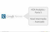 HOA Analytics - Parte II - Avanzado Nivel Intermedioservices.google.com/fh/files/misc/analytics-ll-nivel-medio... · Elige hasta 3 modelos de atribución para comparar; puedes elegir