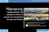 Navarra: implementación del paisaje en Navarra acorde con el … · Dr. Juan Carlos Báscones Carretero. Profesor Universidad de Navarra. Dr. Luis Erneta Altarriba. Investigador