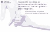 Mercedes Pardo Belenguer Unidad de Genética … · genéticas que condicionan la respuesta a fármacos ... mendelianas: A.D, LX A.R (étnia) • Malformaciones poligénicas. ...