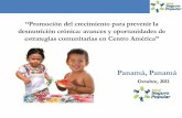 “Promoción del crecimiento para prevenir la …siteresources.worldbank.org/INTLACREGTOPNUT/... · nutricional por niño menor de 5 años y mujer embarazada o en lactancia al año