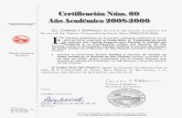 Certificación Núm. 60, Año Académico 2008-2009 · Este inventario puede asignarse al programa de ciencias ambientales, u otros programas con interés en la conservaciónambiental