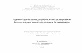 La traducción de títulos y aspectos léxicos de violencia de … · 1.8 Marcela Lagarde: los cautiverios de las mujeres..... 94 1.8.1 La sexualidad: putas y vírgenes ... análisis