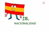 NACIONALIDAD - nadiesinfuturo.org · 2 INTRODUCCIÓN. NACIONALIDAD En la legislación española prevalece el criterio de atribuir al individuolanacionalidaddesuspadresy,sólosubsidiariamentey