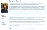 Catalina Alomía - cbcinternational.orgcbcinternational.org/images/banners/cvcatalinaalomiaaago2017.pdf · Ha sido Directora de la Escuela Sudamericana de Psicología Transpersonal