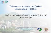 IDE - COMPONENTES Y NIVELES DE DESARROLLOidesc.cali.gov.co/download/capacitacion_geoservicios_idesc/taller... · Redes de transporte Centros poblados Redes hídricas Límites Relieve