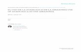 EL USO DE LA AYAHUASCA EN LA ... - …eprints.lancs.ac.uk/76140/1/Trujillo_et_al._2010.pdf · El yagé (Banisteriopsis caapi) es una planta psicotrópica ampliamente distribuida en
