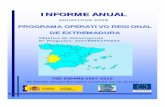 Informe Anual 2008 P.O Extremadura F.S.E - … · Análisis cualitativo 3.1.3. Problemas significativos y medidas adoptadas para solucionarlos 3.2. Eje 2 3.2.1. Análisis cuantitativo