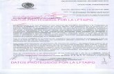 DATOS PROTEGIDOS POR LA LFTAIPG - SINATsinat.semarnat.gob.mx/dgiraDocs/documentos/qroo/resolutivos/2006/... · 04/SGA/0485/06 a través del cual solicitó a la Delegación de la Procuraduria
