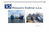 Agosto 2012 - Exalmar · Fima S.A, trabajó en Avícola San Fernando por 3 años y 5 años en P&G del Per ... PreciosSpot:HarinaFAQ &Prime(USD/TM)1 Promedio Anual Aceite de Pescado