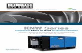Compresores LIBRES DE ACEITE de Eficiencia Premiumknw-series.com/wp-content/uploads/2017/12/KNW... · tornillos rotativos de la serie KOBELCO KNW es la opción preferida para la confiabilidad,