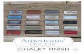 CHALKY INFO: Artesanía Chopo,s.l. C/León,3. …artesaniachopo.com/catalogos/americ-chalky-tecnicas-tablas-y... · Efectue más presión o use lija de grano más grueso para quitar